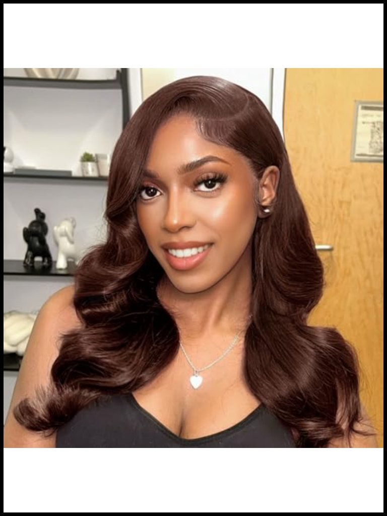 100% Human Hair Lace Front Wig Body Wave 13x4 Hd Glueless Pre Plucked 180
